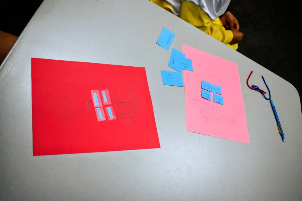 Students at the circulatory system workshop (3 of 18)