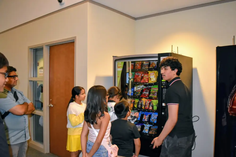 Students at the circulatory system workshop (4 of 18)