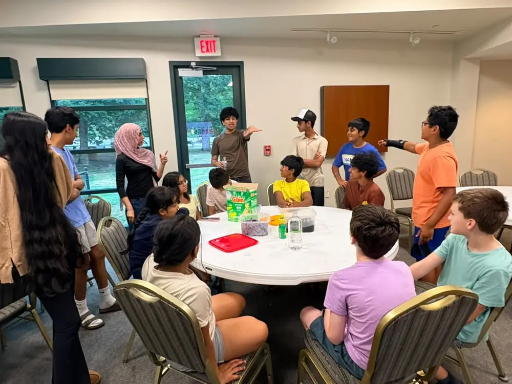 Students at a 4-H community science workshop (2 of 21)