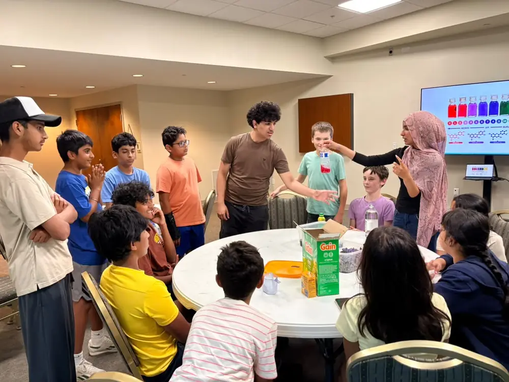 Students at a 4-H community science workshop (12 of 21)