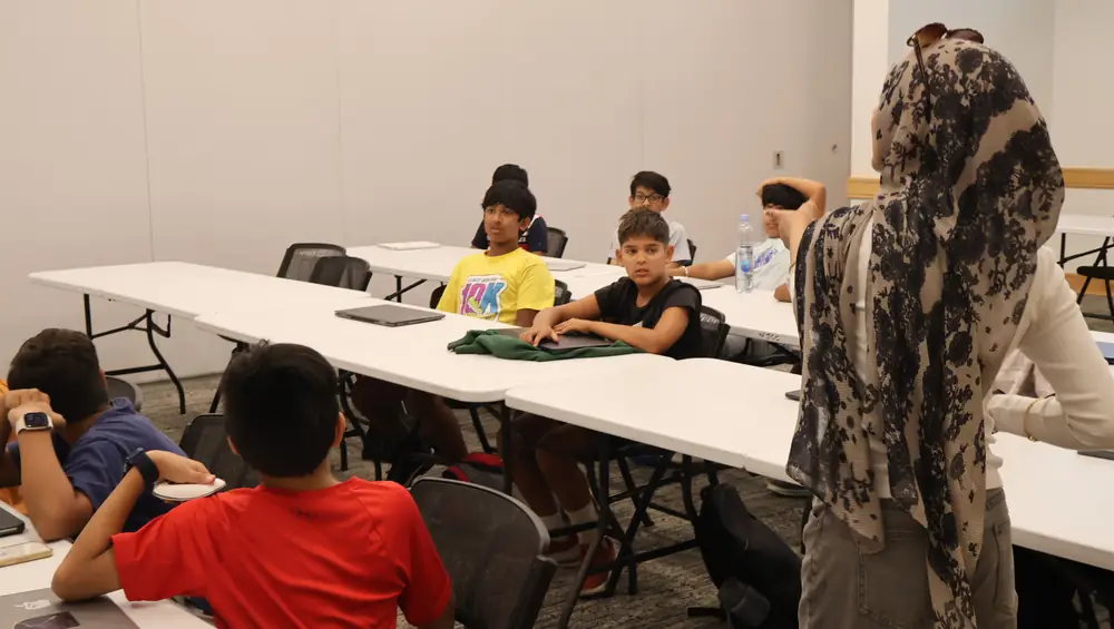 Students at the Summer Research Camp (45 of 253)