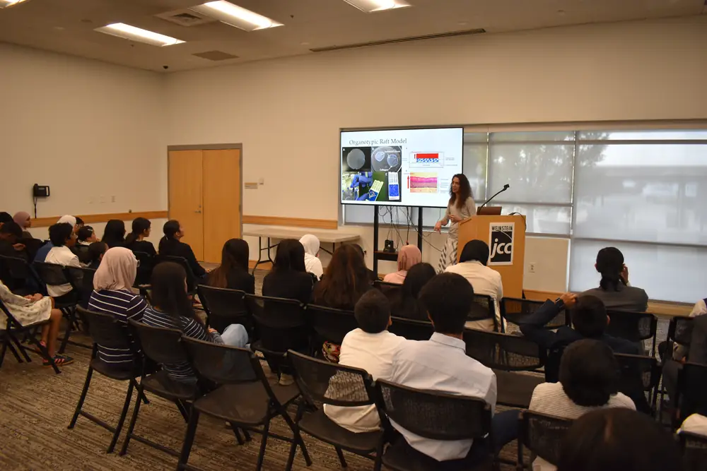 A candid moment from the Summer Research Camp (11 of 61)