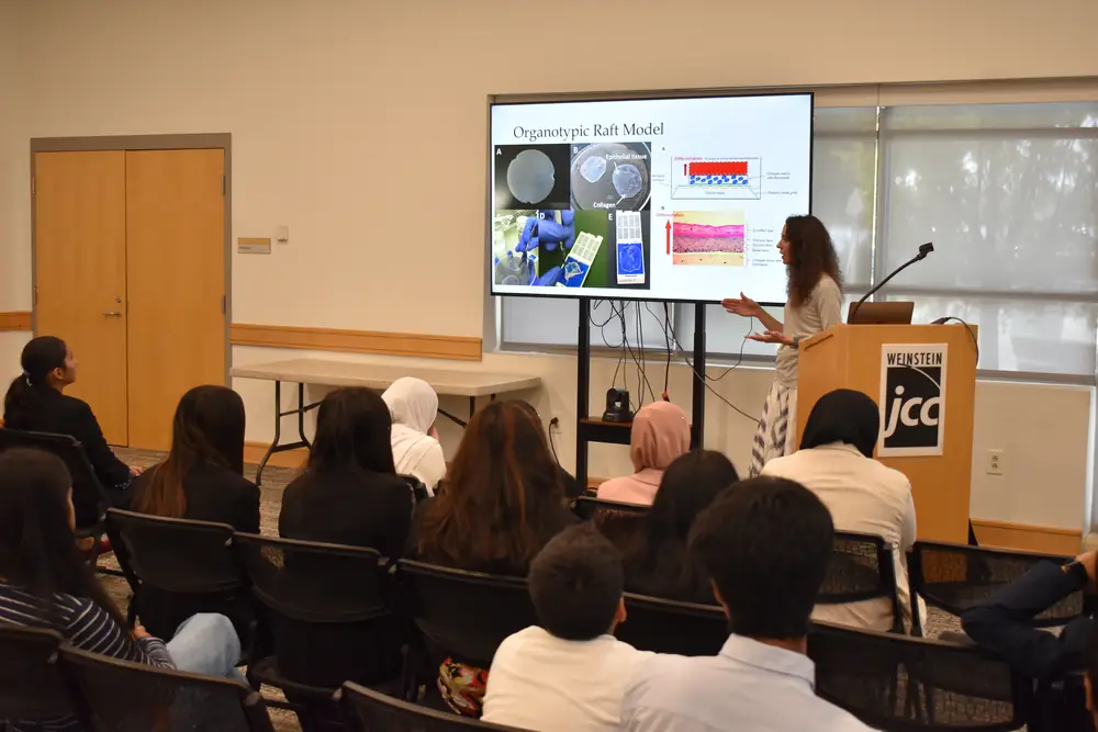 A candid moment from the Summer Research Camp (12 of 61)