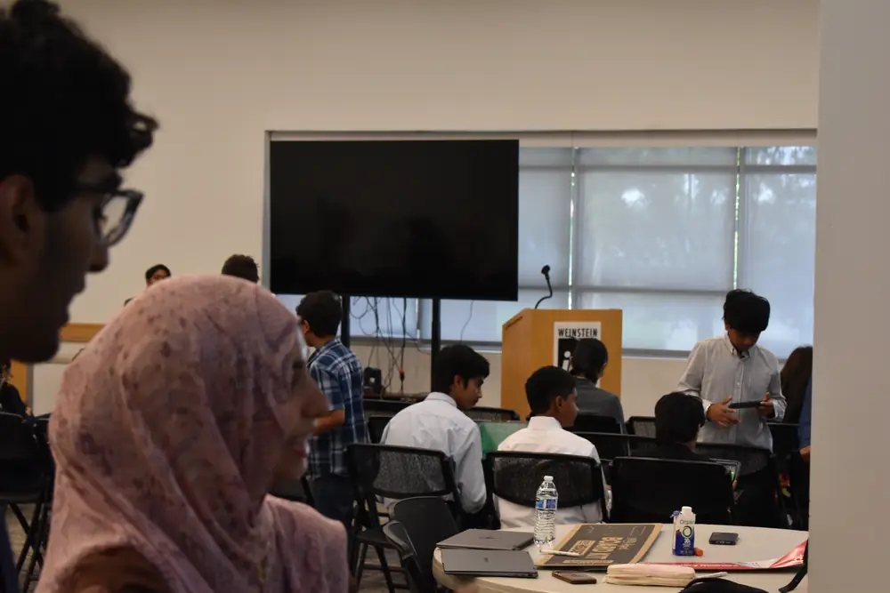 A candid moment from the Summer Research Camp (28 of 61)