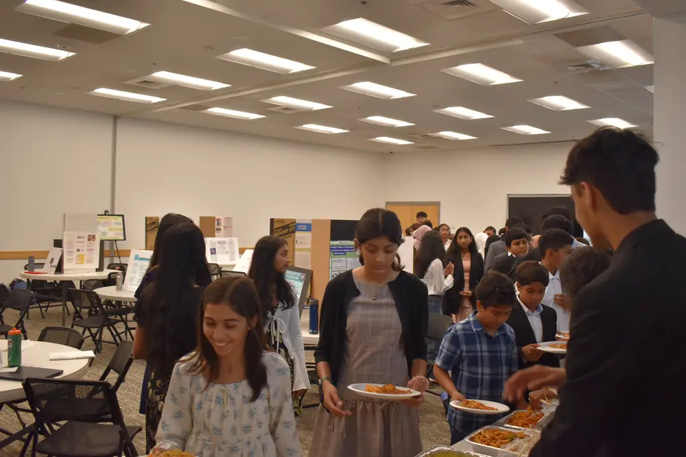 A candid moment from the Summer Research Camp (36 of 61)