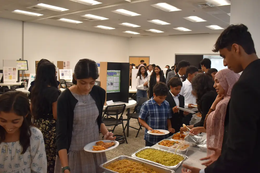 A candid moment from the Summer Research Camp (37 of 61)