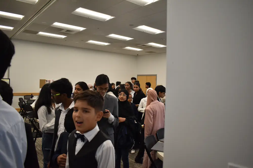 A candid moment from the Summer Research Camp (40 of 61)