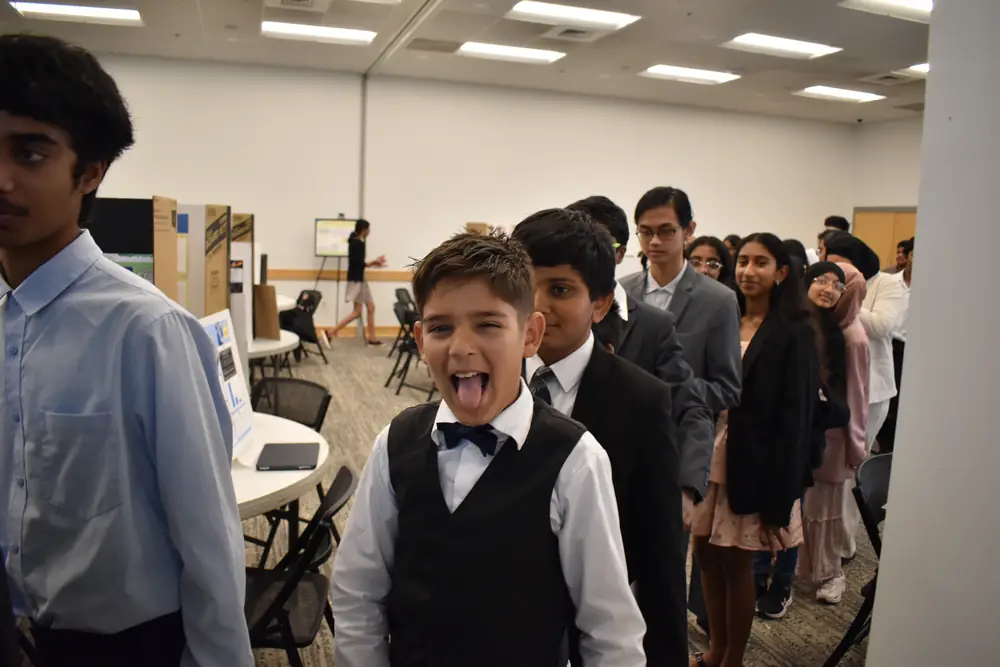 A candid moment from the Summer Research Camp (41 of 61)
