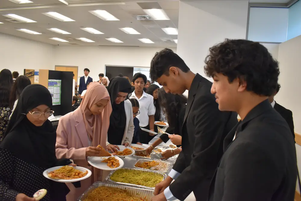 A candid moment from the Summer Research Camp (49 of 61)