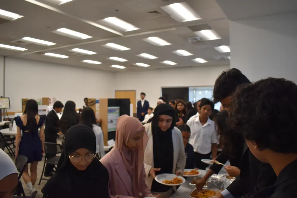 A candid moment from the Summer Research Camp (50 of 61)