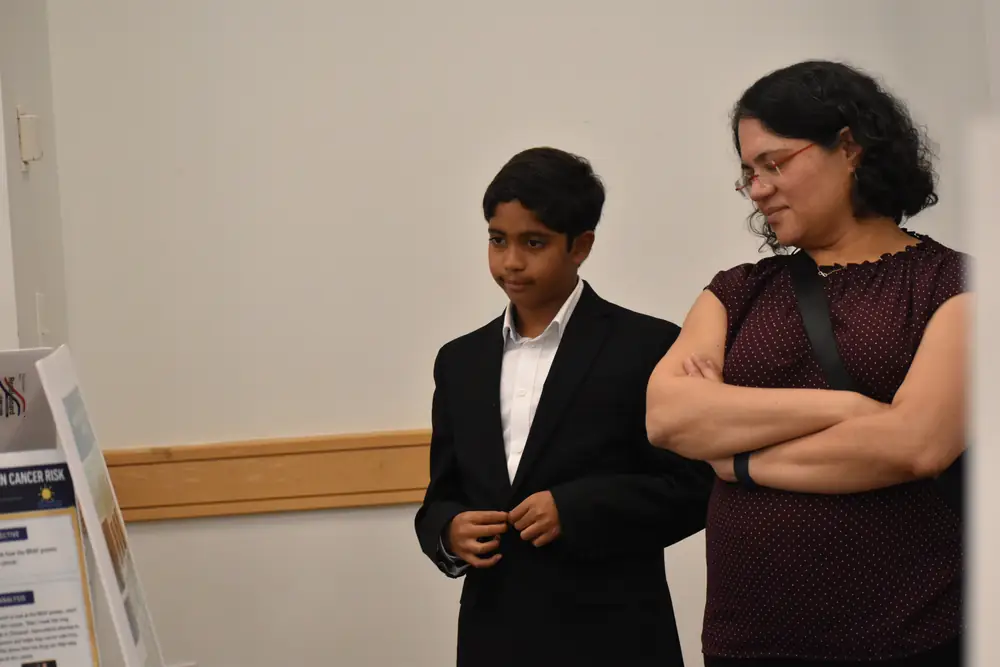 A candid moment from the Summer Research Camp (57 of 61)