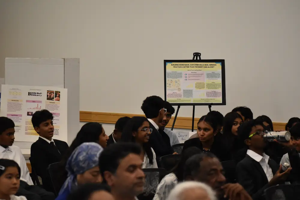 A candid moment from the Summer Research Camp (60 of 61)