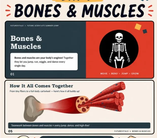 Bones and Muscles lesson slides